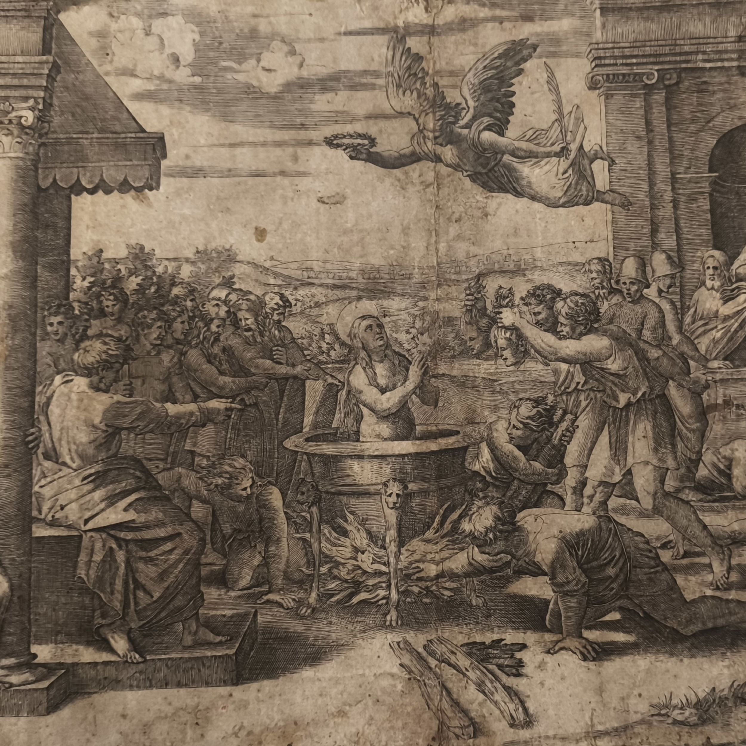 The Martyrdom of Saint Cecilia