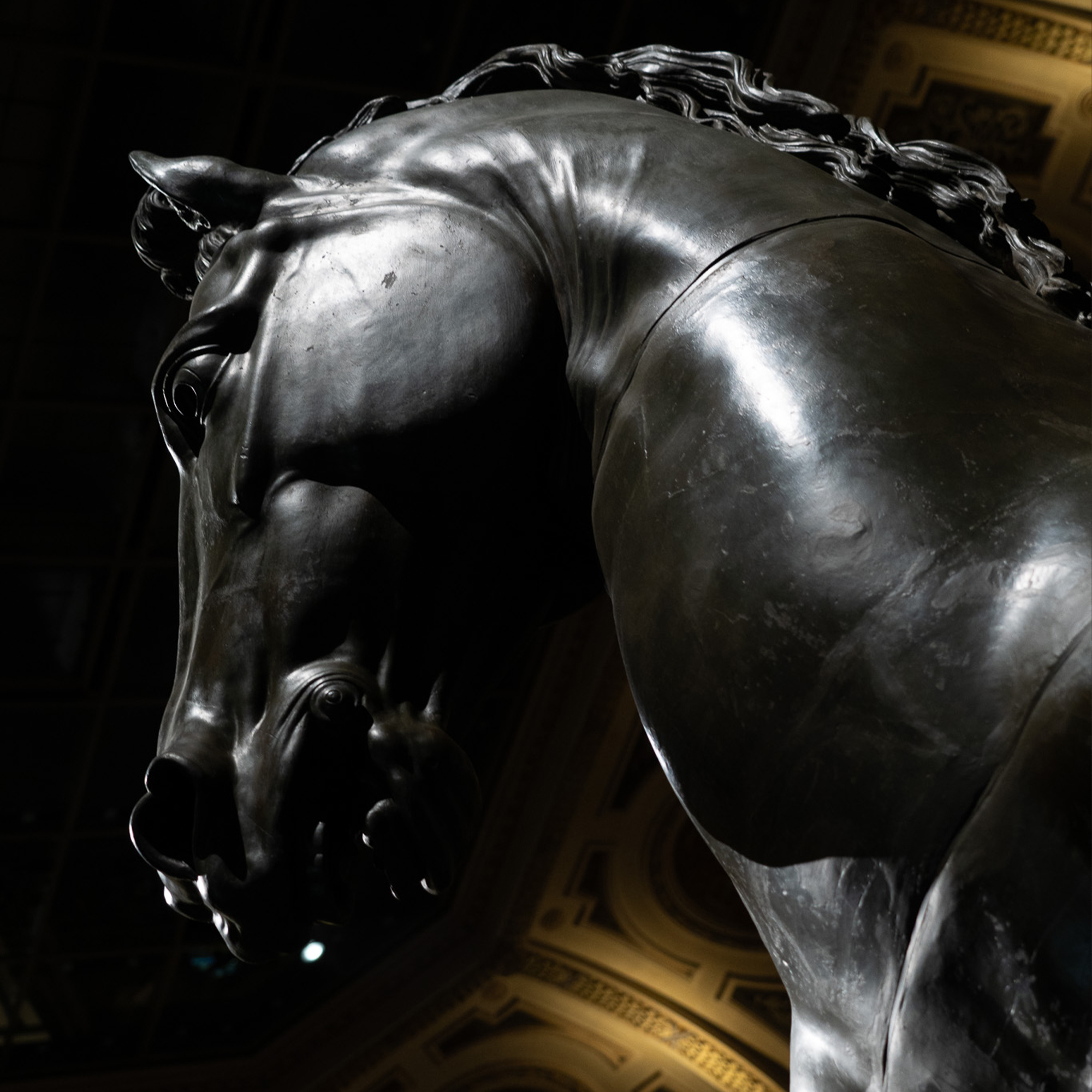 IL RITORNO DEL CAVALLO COLOSSALE DI ANTONIO CANOVA